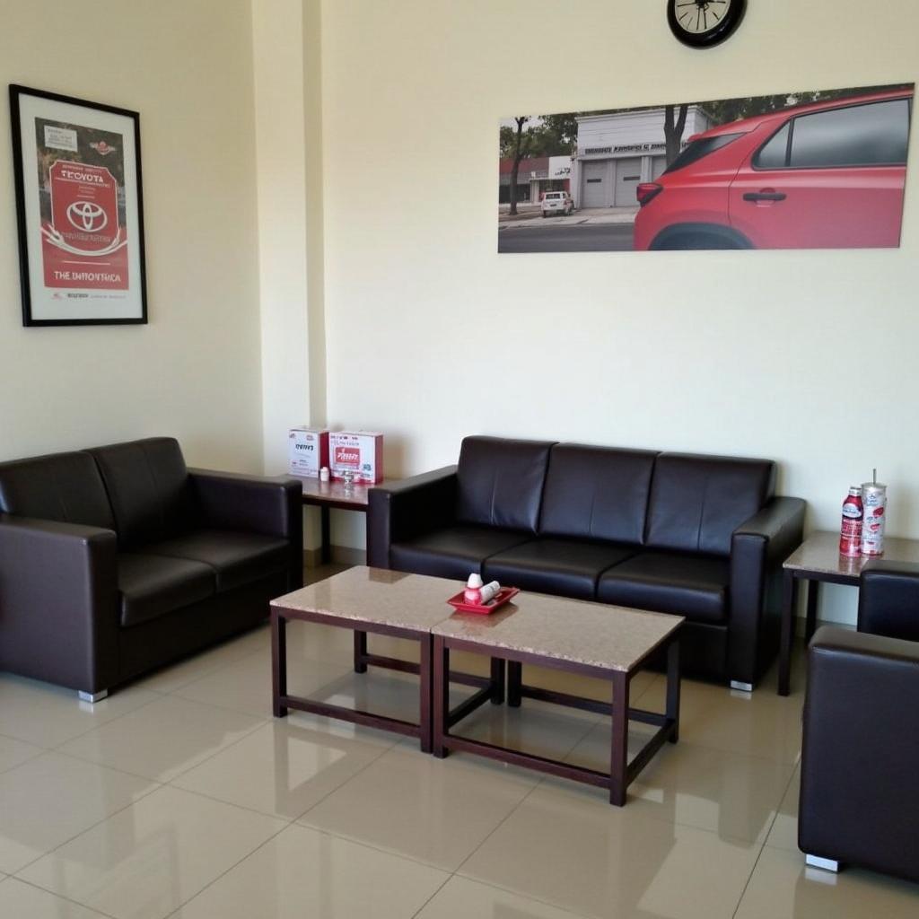 Toyota Service Centre Odisha Customer Waiting Area