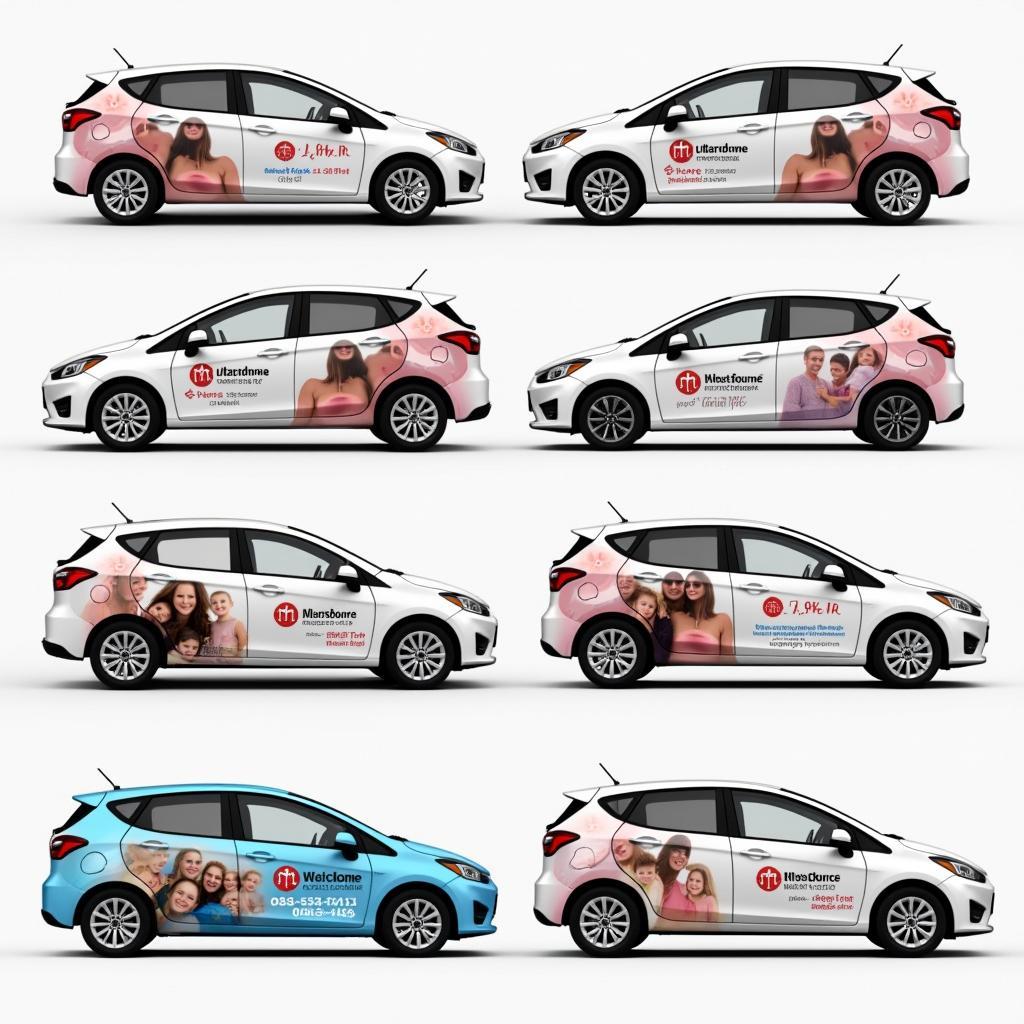 Ultrasound Car Wrap Color and Graphics Selection