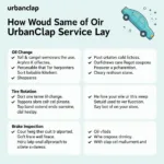 UrbanClap Coupon Car Service Deals: Find discounts on various car maintenance services.