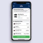 USAA Mobile App Car Buying Service Interface