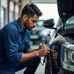 Skilled Technician at Vishnu Cars Service