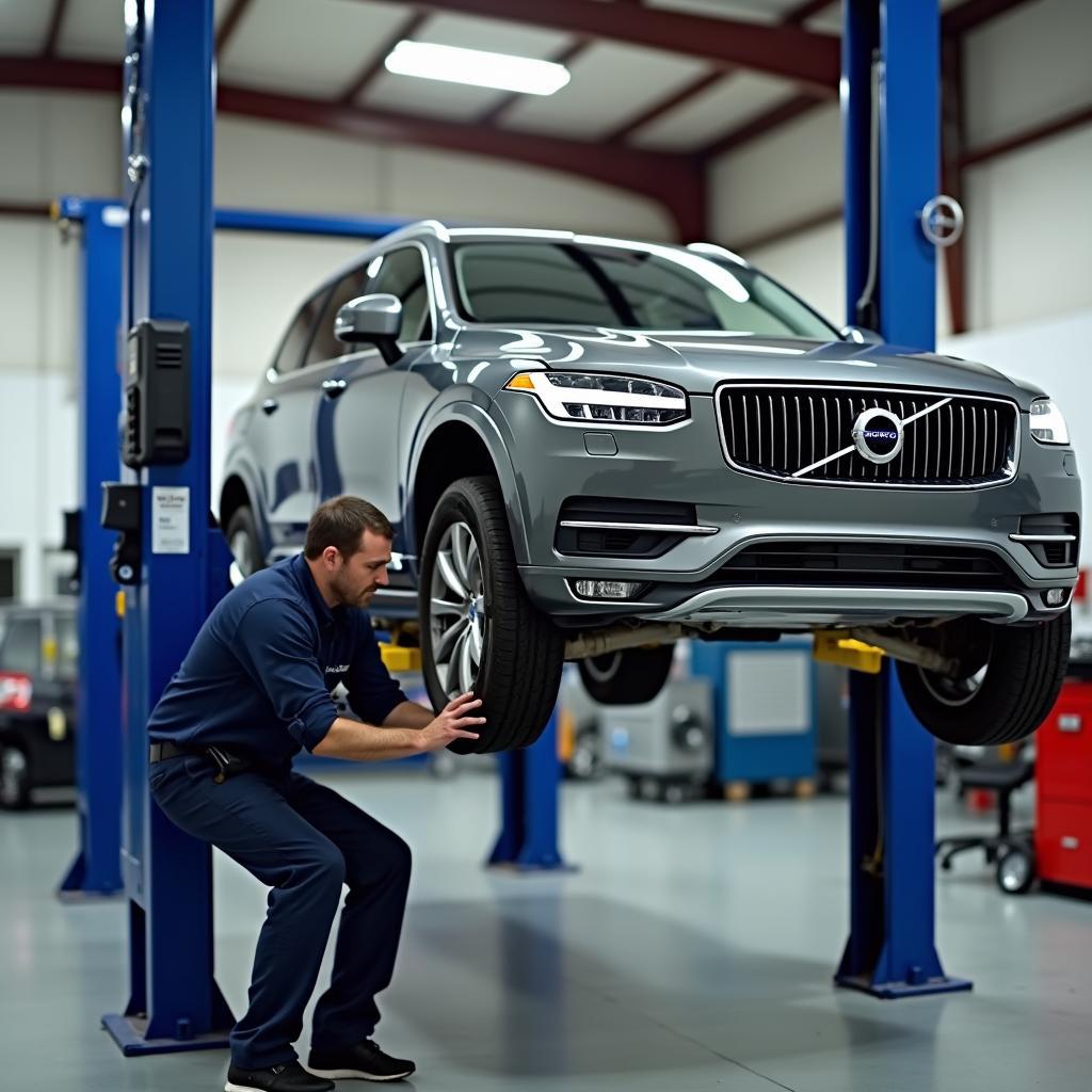 Pre-Purchase Inspection at a Volvo Specialist Garage