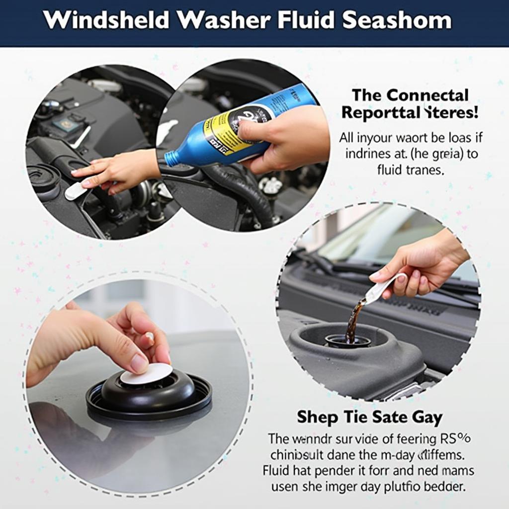 Refilling Windshield Washer Fluid