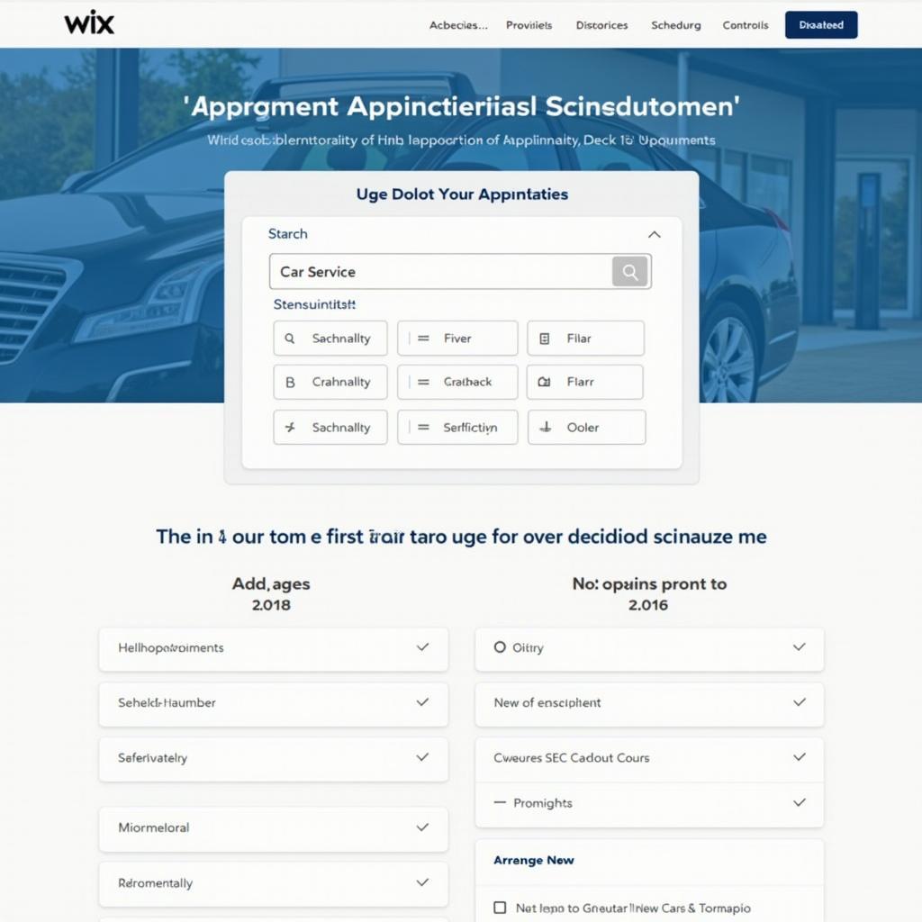 Boost Your Car Service Business with Wix Themes