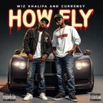 Wiz Khalifa and Curren$y on the cover of "How Fly" mixtape