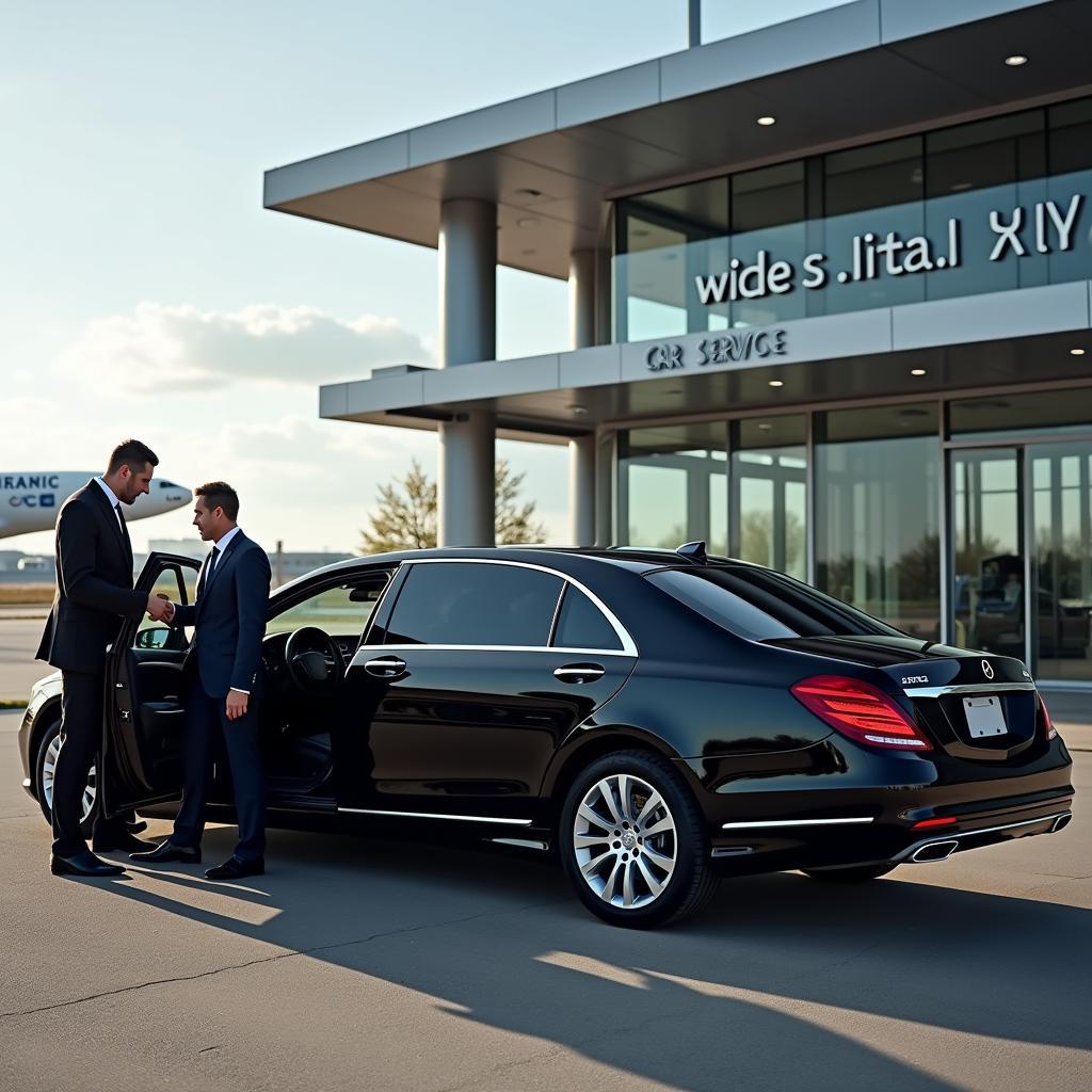 XNA Airport Car Service: Luxury Sedan Pickup