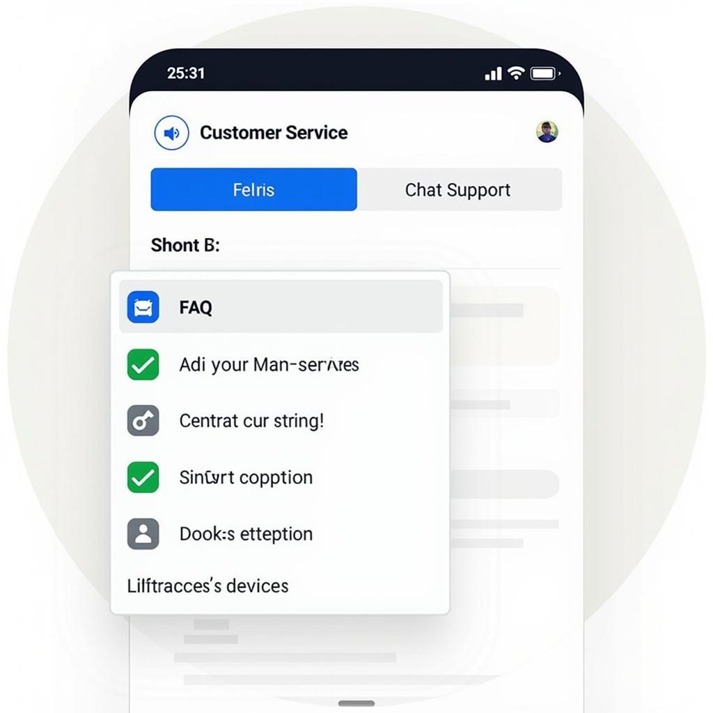 Zoom Car Customer Service App Interface